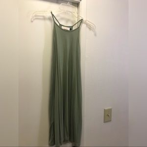 GREEN Ava sky  dress, size small, Seneca